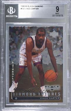 1998-99 Upper Deck Black Diamond - [Base] #120 - Vince Carter [BGS 9 MINT]