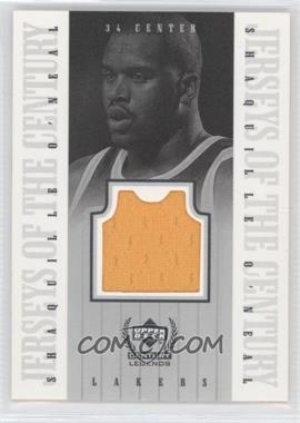 1998-99 Upper Deck Century Legends - Jerseys of the Century #SO - Shaquille O'Neal