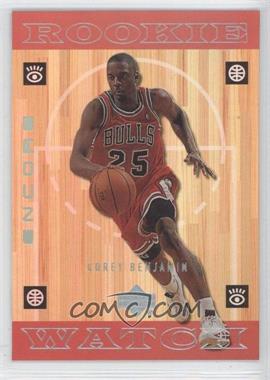 1998-99 Upper Deck Encore - [Base] #142 - Corey Benjamin