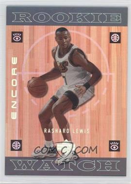 1998-99 Upper Deck Encore - [Base] #143 - Rashard Lewis