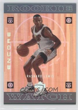 1998-99 Upper Deck Encore - [Base] #143 - Rashard Lewis