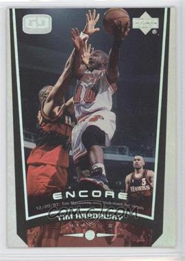 1998-99 Upper Deck Encore - [Base] #45 - Tim Hardaway