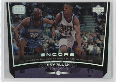 1998-99 Upper Deck Encore - [Base] #46 - Ray Allen