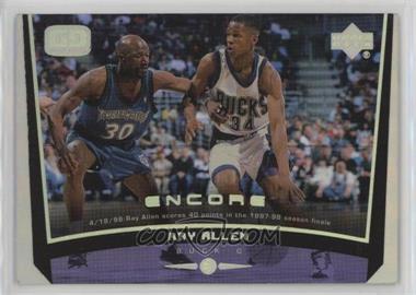 1998-99 Upper Deck Encore - [Base] #46 - Ray Allen