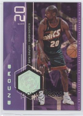 1998-99 Upper Deck Encore - Driving Forces #F6 - Gary Payton