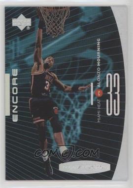 1998-99 Upper Deck Encore - Intensity #I23 - Alonzo Mourning [Noted]
