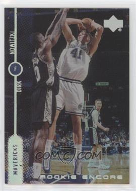 1998-99 Upper Deck Encore - Rookie Encore #RE7 - Dirk Nowitzki [Good to VG‑EX]