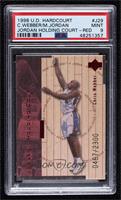 Chris Webber, Michael Jordan [PSA 9 MINT] #/2,300