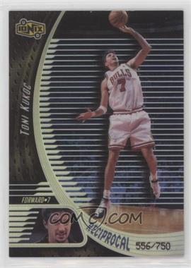 1998-99 Upper Deck Ionix - [Base] - Reciprocal #R14 - Toni Kukoc /750