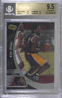 1998-99 Upper Deck Ionix - [Base] #31 - Kobe Bryant [BGS 9.5 GEM MINT]