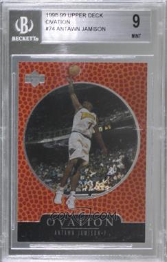 1998-99 Upper Deck Ovation - [Base] #74 - Antawn Jamison [BGS 9 MINT]