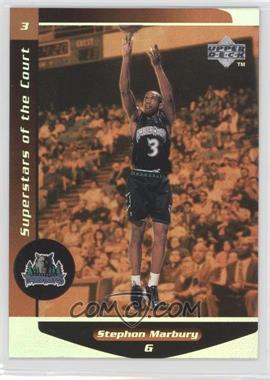 1998-99 Upper Deck Ovation - Superstars of the Court #C10 - Stephon Marbury