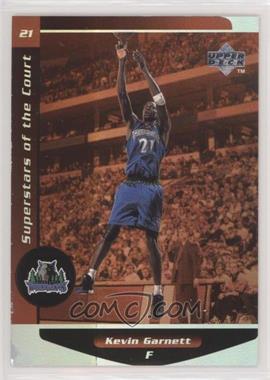 1998-99 Upper Deck Ovation - Superstars of the Court #C19 - Kevin Garnett [Noted]