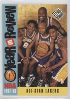 Kobe Bryant, Nick Van Exel, Eddie Jones, Shaquille O'Neal