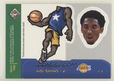 1998-99 Upper Deck UD Choice - Mini Bobbing Heads #13 - Kobe Bryant