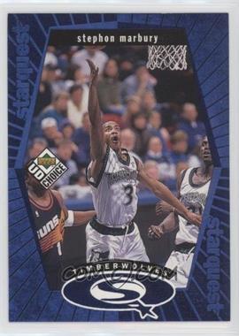 1998-99 Upper Deck UD Choice - Starquest - Blue #SQ16 - Stephon Marbury