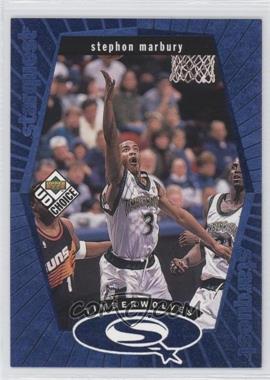 1998-99 Upper Deck UD Choice - Starquest - Blue #SQ16 - Stephon Marbury