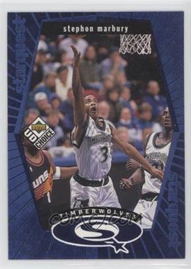 1998-99 Upper Deck UD Choice - Starquest - Blue #SQ16 - Stephon Marbury