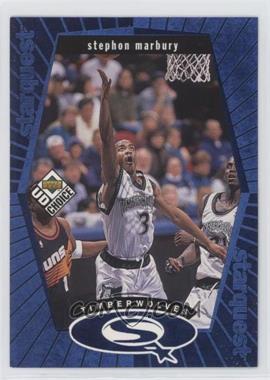 1998-99 Upper Deck UD Choice - Starquest - Blue #SQ16 - Stephon Marbury