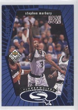 1998-99 Upper Deck UD Choice - Starquest - Blue #SQ16 - Stephon Marbury