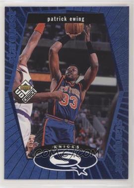 1998-99 Upper Deck UD Choice - Starquest - Blue #SQ18 - Patrick Ewing