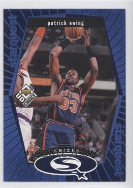 1998-99 Upper Deck UD Choice - Starquest - Blue #SQ18 - Patrick Ewing