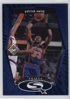 1998-99 Upper Deck UD Choice - Starquest - Blue #SQ18 - Patrick Ewing