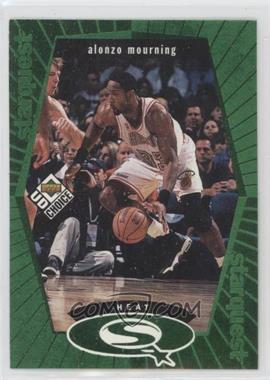 1998-99 Upper Deck UD Choice - Starquest - Green #SQ14 - Alonzo Mourning
