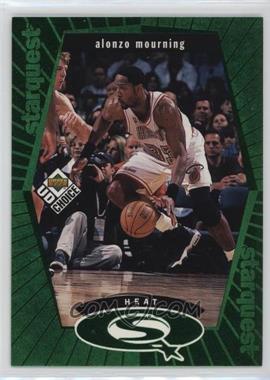 1998-99 Upper Deck UD Choice - Starquest - Green #SQ14 - Alonzo Mourning