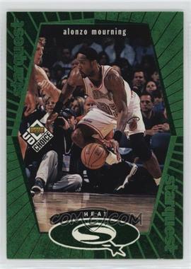 1998-99 Upper Deck UD Choice - Starquest - Green #SQ14 - Alonzo Mourning