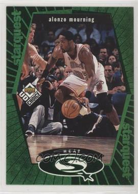 1998-99 Upper Deck UD Choice - Starquest - Green #SQ14 - Alonzo Mourning