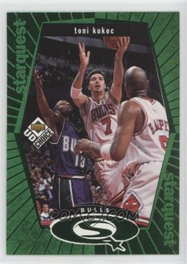 1998-99 Upper Deck UD Choice - Starquest - Green #SQ4 - Toni Kukoc