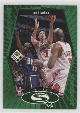 1998-99 Upper Deck UD Choice - Starquest - Green #SQ4 - Toni Kukoc