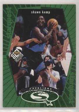 1998-99 Upper Deck UD Choice - Starquest - Green #SQ5 - Shawn Kemp