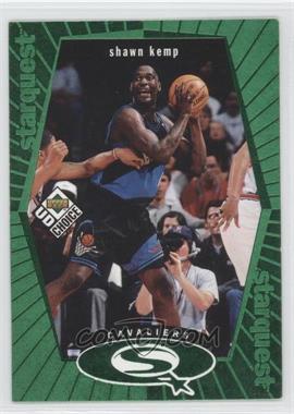 1998-99 Upper Deck UD Choice - Starquest - Green #SQ5 - Shawn Kemp