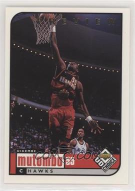 1998-99 Upper Deck UD Choice Preview - [Base] #1 - Dikembe Mutombo