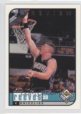 1998-99 Upper Deck UD Choice Preview - [Base] #148 - Bryant Reeves