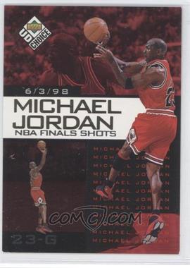 1998-99 Upper Deck UD Choice Preview - Michael Jordan NBA Finals Shots #1 - Michael Jordan