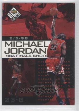 1998-99 Upper Deck UD Choice Preview - Michael Jordan NBA Finals Shots #2 - Michael Jordan