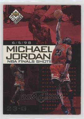 1998-99 Upper Deck UD Choice Preview - Michael Jordan NBA Finals Shots #2 - Michael Jordan [EX to NM]