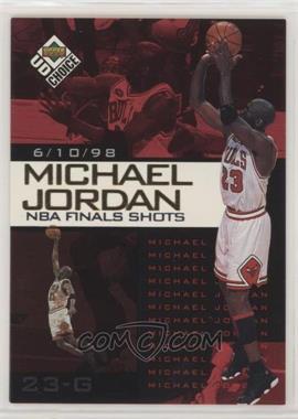 1998-99 Upper Deck UD Choice Preview - Michael Jordan NBA Finals Shots #3 - Michael Jordan
