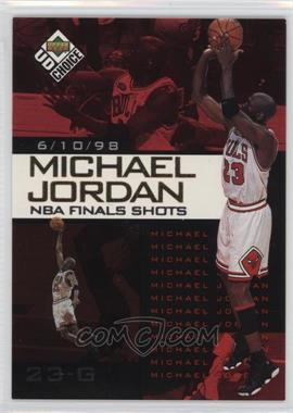 1998-99 Upper Deck UD Choice Preview - Michael Jordan NBA Finals Shots #4 - Michael Jordan