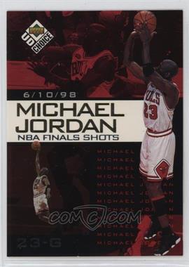 1998-99 Upper Deck UD Choice Preview - Michael Jordan NBA Finals Shots #4 - Michael Jordan