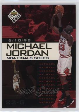 1998-99 Upper Deck UD Choice Preview - Michael Jordan NBA Finals Shots #4 - Michael Jordan