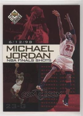 1998-99 Upper Deck UD Choice Preview - Michael Jordan NBA Finals Shots #5 - Michael Jordan