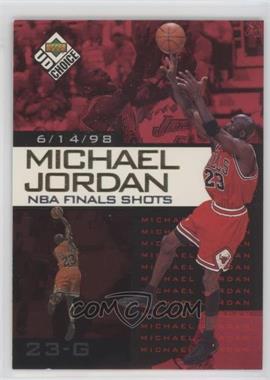 1998-99 Upper Deck UD Choice Preview - Michael Jordan NBA Finals Shots #6 - Michael Jordan