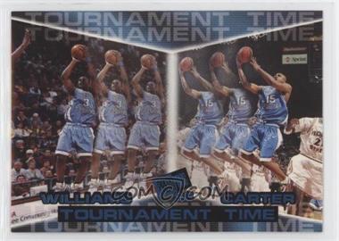 1998 Press Pass - [Base] - Blue #41 - Shammond Williams, Vince Carter