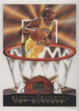 1998 Press Pass - Net Burners #NB 12 - Saddi Washington