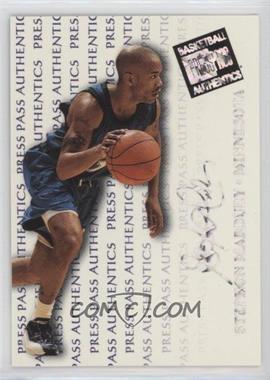 1998 Press Pass Authentics - [Base] - Hang Time #38 - Stephon Marbury