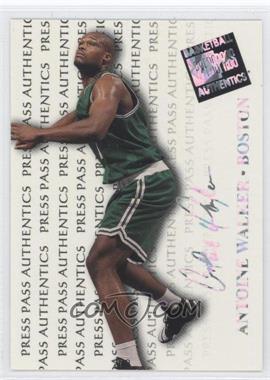 1998 Press Pass Authentics - [Base] - Hang Time #42 - Antoine Walker